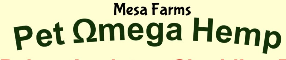 Pet Omega Hemp by Mesa Farms